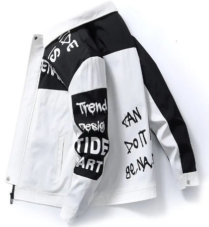 Men's Fleece Printed Hoodie